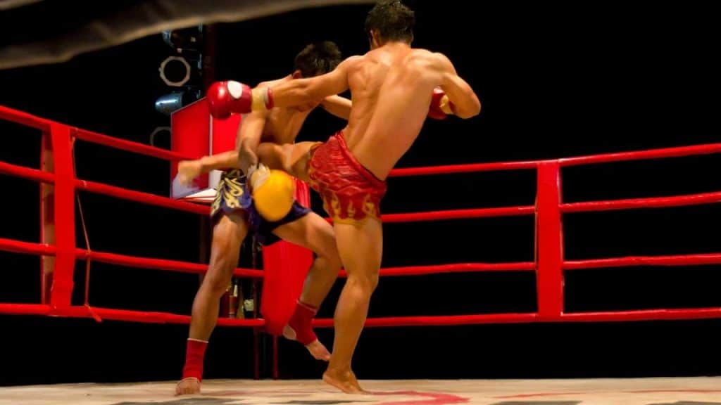 muay thai in a street fight