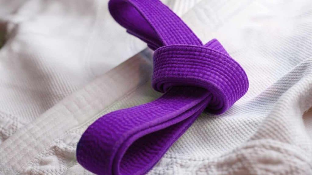 purple belt in bjj